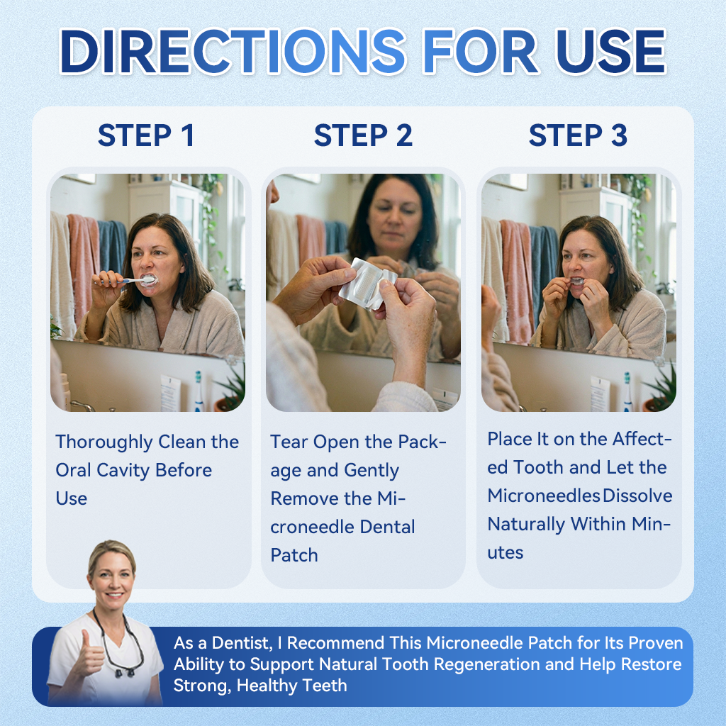GаrаgеLіnе® 🦷 Tideglusib Fast‑Dissolving Tooth & Gum Repair Oral Strips 🔥 (Supports tooth repair and helps relieve gum discomfort and other common oral concerns) (Copy)
