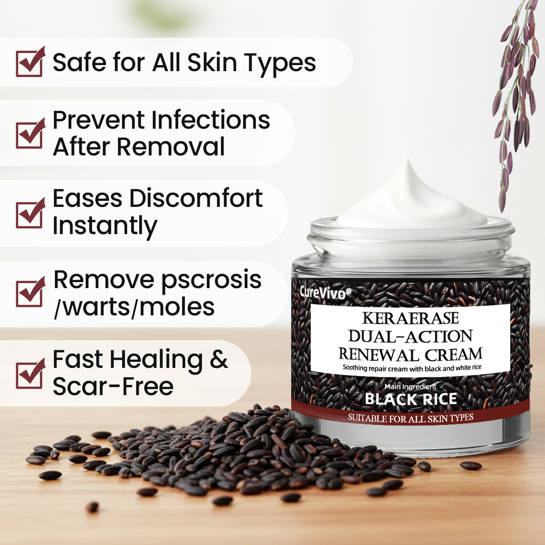 𝑶𝒇𝒇𝒊𝒄𝒊𝒂𝒍 𝒔𝒕𝒐𝒓𝒆丨🩺 𝑪𝒖𝒓𝒆𝑽𝒊𝒗𝒐®  Dual-Action Renewal Cream KeraErase.