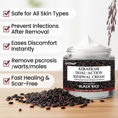 𝑶𝒇𝒇𝒊𝒄𝒊𝒂𝒍 𝒔𝒕𝒐𝒓𝒆丨🩺 𝑪𝒖𝒓𝒆𝑽𝒊𝒗𝒐®  Dual-Action Renewal Cream KeraErase.