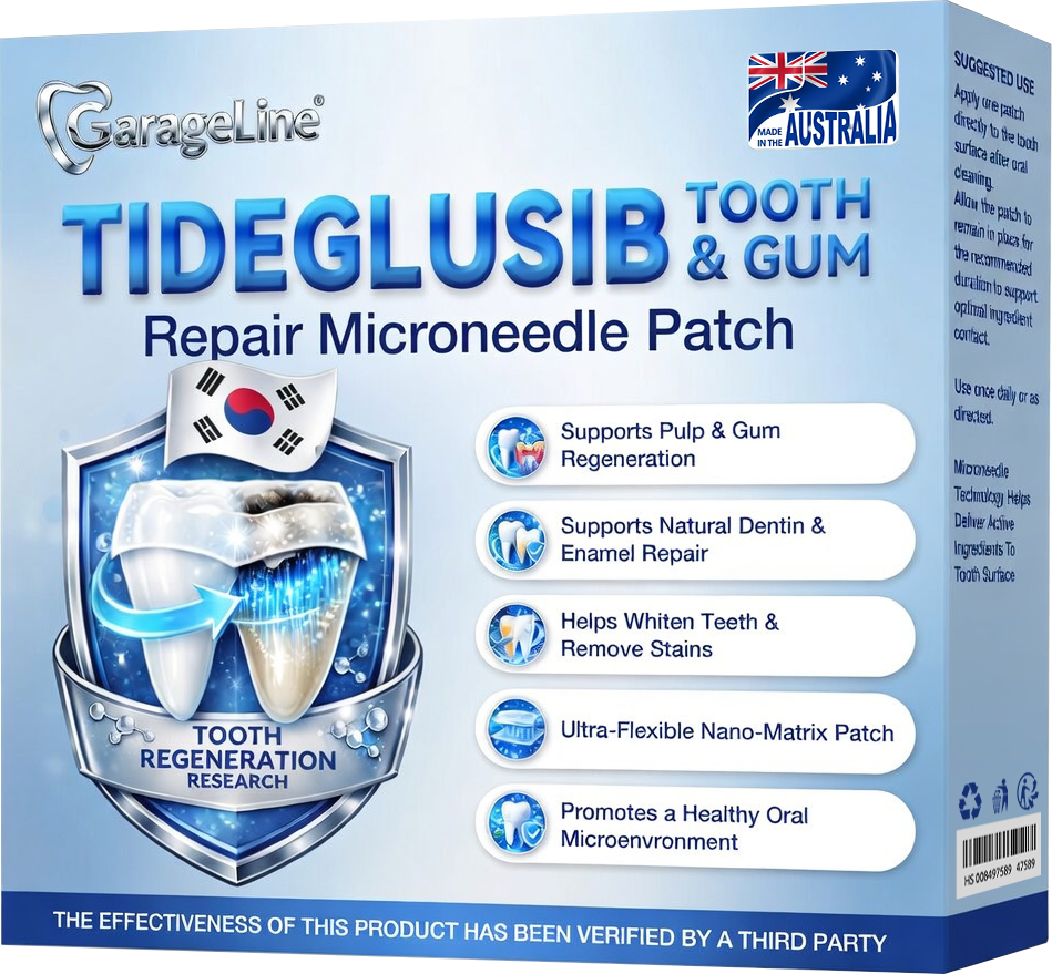 GаrаgеLіnе® 🇦🇺🦷 Tideglusib Fast‑Dissolving Tooth & Gum Repair Oral Strips 📢 (Supports tooth repair and helps relieve gum discomfort and other common oral concerns)