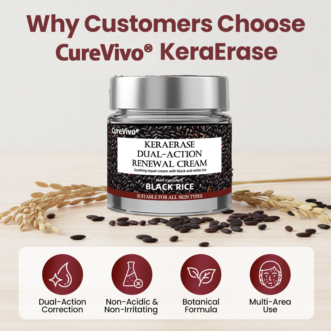 𝑶𝒇𝒇𝒊𝒄𝒊𝒂𝒍 𝒔𝒕𝒐𝒓𝒆丨🩺 𝑪𝒖𝒓𝒆𝑽𝒊𝒗𝒐®  Dual-Action Renewal Cream KeraErase.