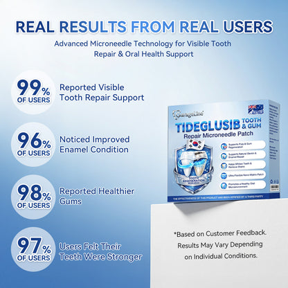 GаrаgеLіnе® 🦷 Tideglusib Fast‑Dissolving Tooth & Gum Repair Oral Strips 😁 (Supports tooth repair and helps relieve gum discomfort and other common oral concerns)